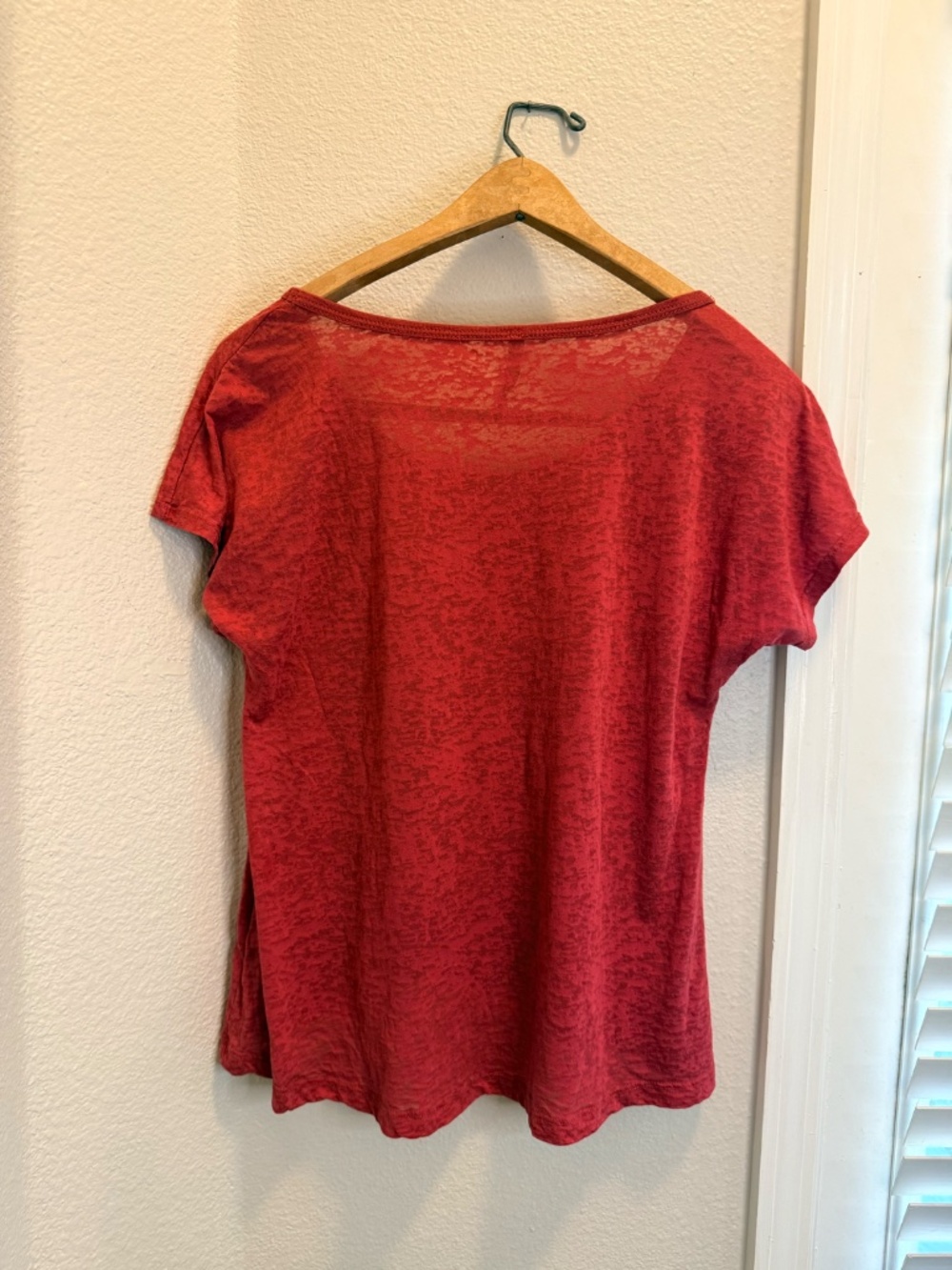 American Rag Red Heart Rhinestone Graphic Tee - Picture 5 of 5